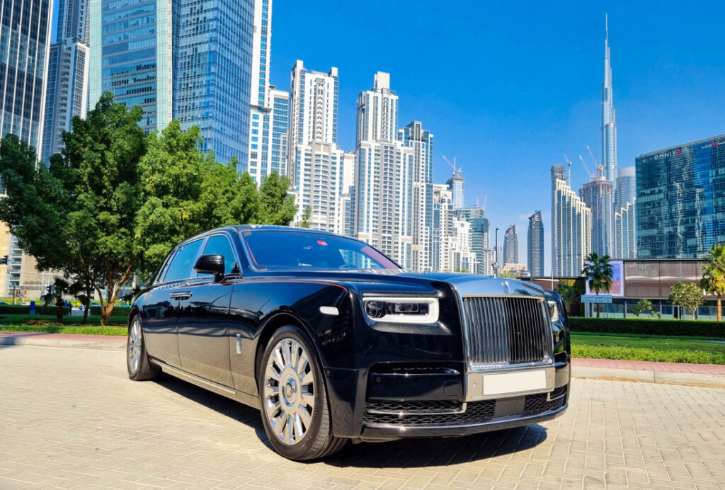 Rolls Royce Phantom EWB Rental in Dubai