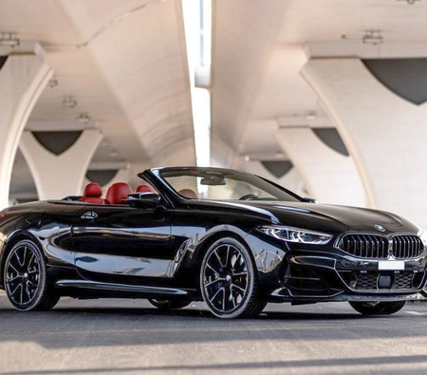 BMW M850i Convertible Rental in Dubai