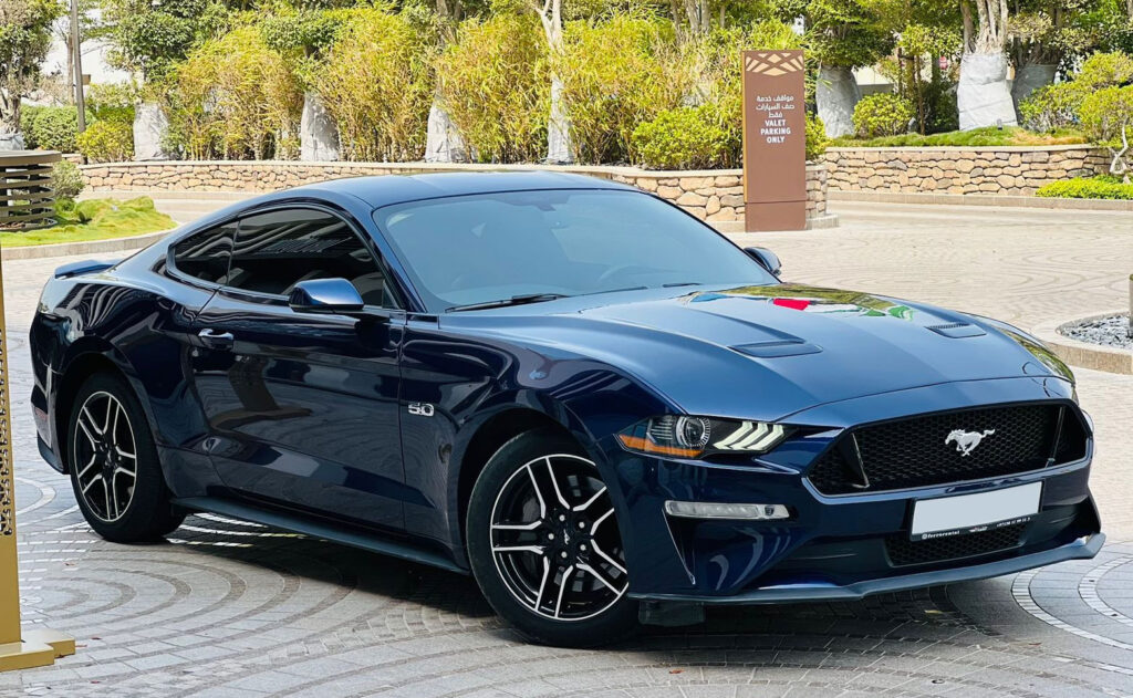 Ford Mustang GT V8 Rental in Dubai