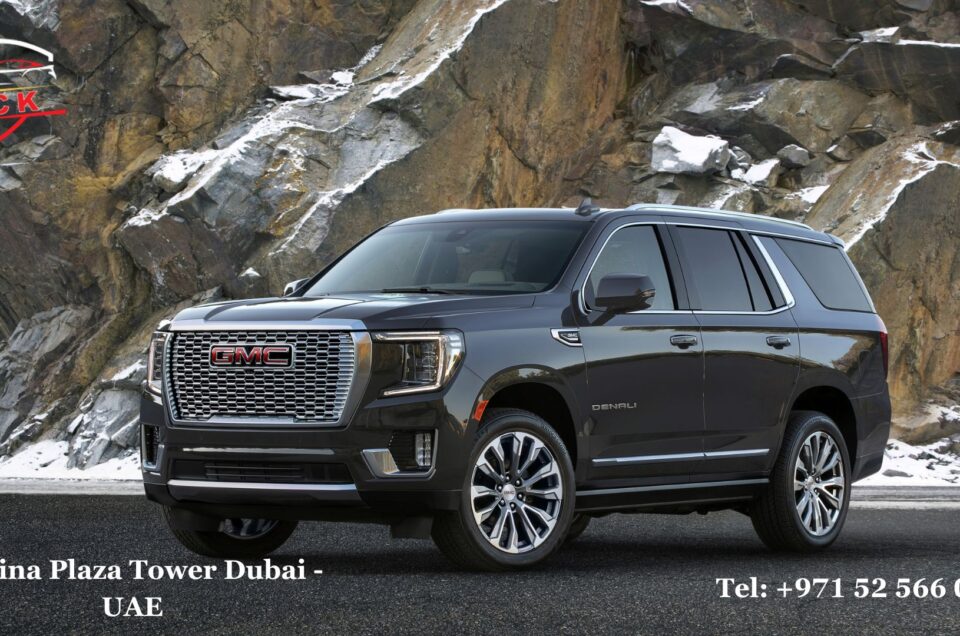 Luxury Travel with a GMC Yukon Denali Rental in Dubai