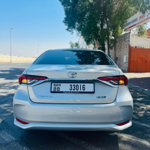 Toyota Corolla Rental Dubai