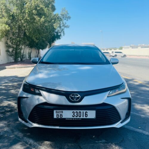 Toyota Corolla Rental Dubai