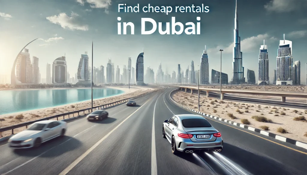 find cheap car rentals in dubai